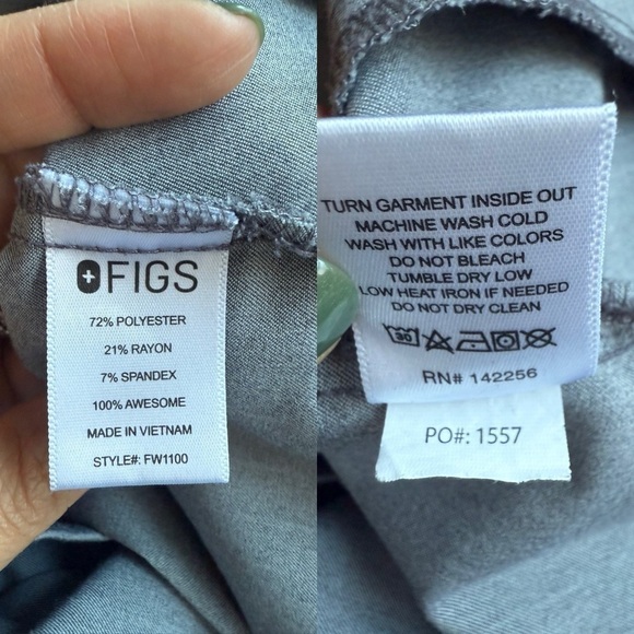 Figs Casma Three-Pocket Scrub Top | Size S - Picture 10 of 10